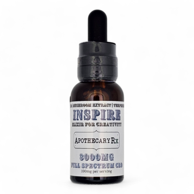 Apothecary Rx Apothecary Rx 3000mg INSPIRE Elixir for Creativity with Full Spectrum CBD 30ml
