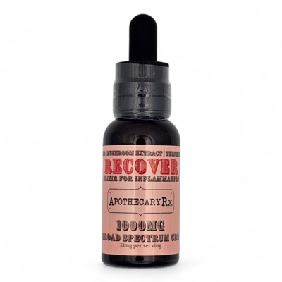 Apothecary Rx Apothecary Rx 1000mg RECOVER Elixir for Inflammation with Broad Spectrum CBD 30ml
