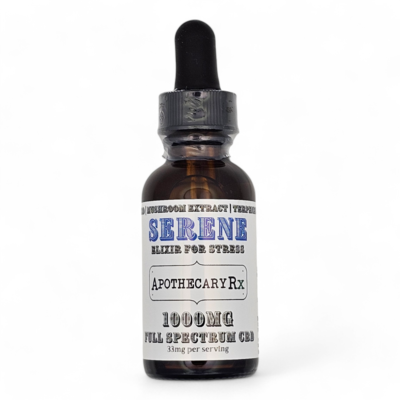Apothecary Rx Apothecary Rx 1000mg SERENE Elixir for Stress with Full Spectrum CBD 30ml