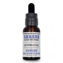 Apothecary Rx 3000mg SERENE Elixir for Stress with Full Spectrum CBD 30ml
