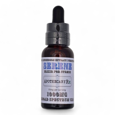 Apothecary Rx Apothecary Rx 1000mg SERENE Elixir for Stress with Broad Spectrum CBD 30ml