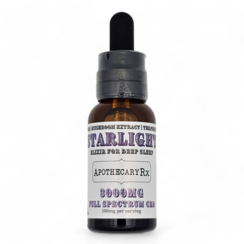 Apothecary Rx 3000mg STARLIGHT Elixir for Sleep with Full Spectrum CBD 30ml
