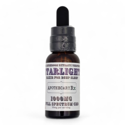 Apothecary Rx 1000mg STARLIGHT Elixir for Sleep with Full Spectrum CBD 30ml