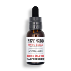 Apothecary Rx 500mg Full Spectrum CBD Bacon Flavored Pet Elixir 30ml
