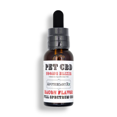 Apothecary Rx Apothecary Rx 500mg Full Spectrum CBD Bacon Flavored Pet Elixir 30ml