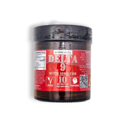 Apothecary Rx 10mg Delta-9 10mg CBD Vegan Gummies 30ct