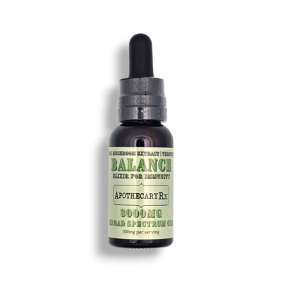 Apothecary Rx Apothecary Rx 3000mg BALANCE Elixir for Immunity with Broad Spectrum CBD 30ml