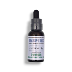 Apothecary Rx 3000mg INSPIRE Elixir for Creativity with Broad Spectrum CBD 30ml