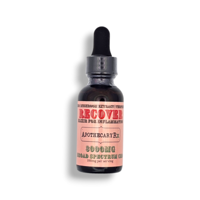Apothecary Rx Apothecary Rx 3000mg RECOVER Elixir for Inflammation with Broad Spectrum CBD 30ml
