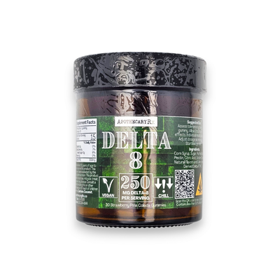 Apothecary Rx Apothecary Rx 250mg Delta-8 Vegan Gummies 30ct