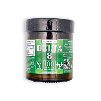 Apothecary Rx Apothecary Rx 100mg Delta-8 Vegan Gummies 30ct