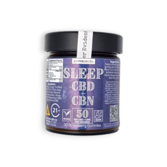 Apothecary Rx 50mg CBD CBN 1:1 Vegan Sleep Gummies 30ct