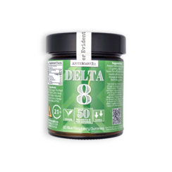 Apothecary Rx 50mg Delta 8 Vegan Gummies 30ct