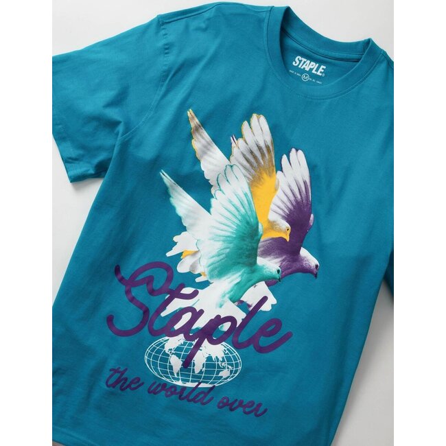 Staple Staple NYC T-Shirt Teal 2202C6827