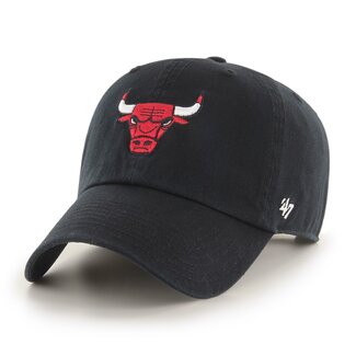 47 Brand '47 Brand Chicago Bulls Clean-Up Adjustable Hat Black