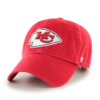 47 Brand '47 Brand Kansas City Chiefs Clean-Up Adjustable Hat Red