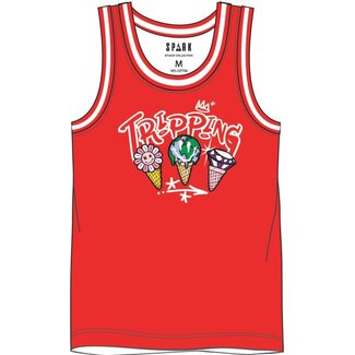 Tripping Tank Top Red 22239