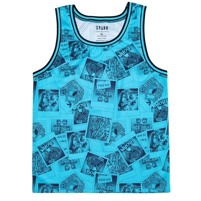 Polaroid Polaroid Tank Top Blue 22019