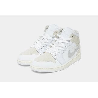 Jordan Jordan Retro 1 Mid SE Craft Inside Out White Grey