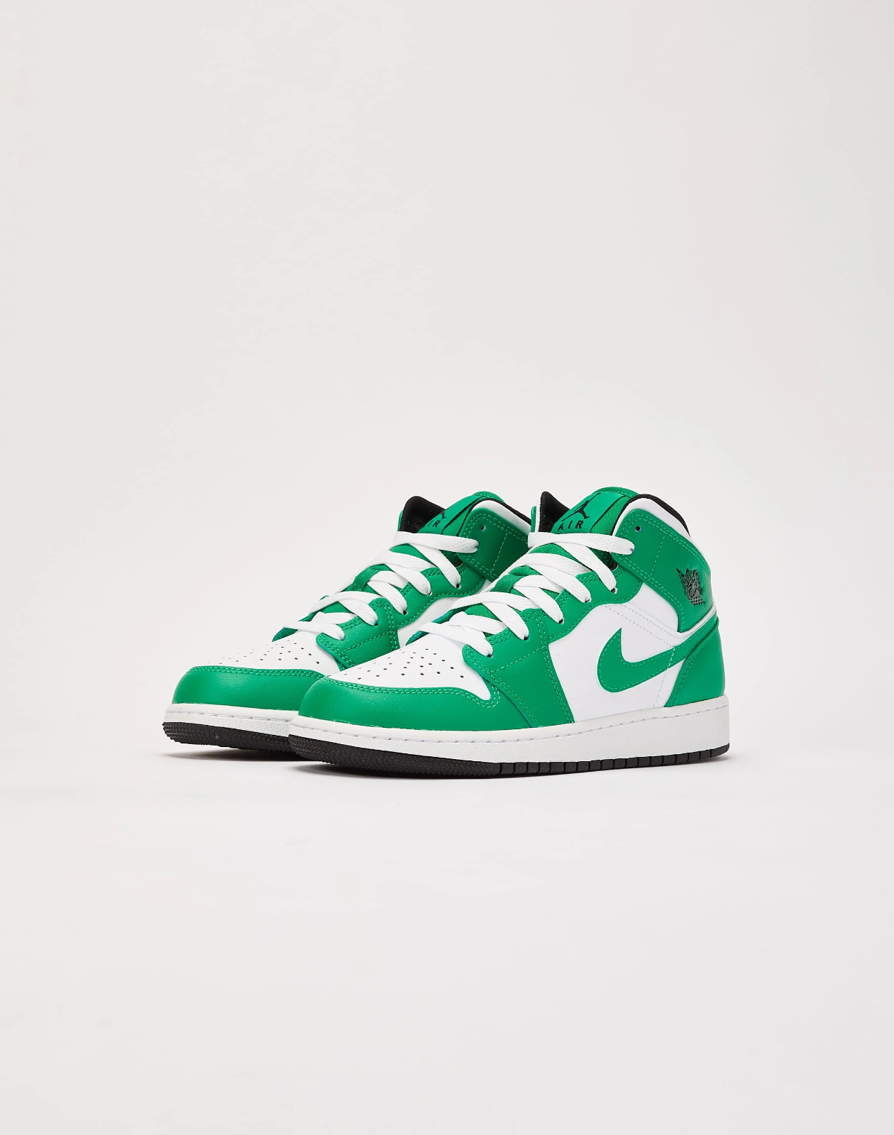 Jordan Retro 1 Mid Lucky Green (GS) - Evoque Mtl