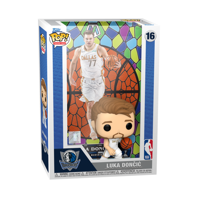 Funko Pop! POP! Trading Cards: NBA- Luka Doncic (Mosaic)