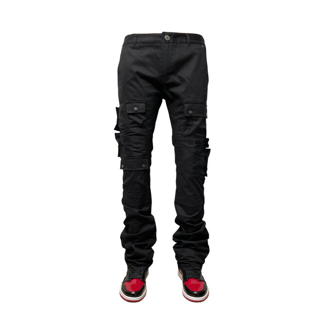 Genuine Genuine Stack Pants Black GN167-BLK