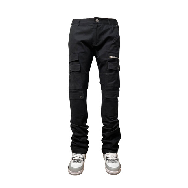Genuine Genuine Stack Pants Black GN166-BLK