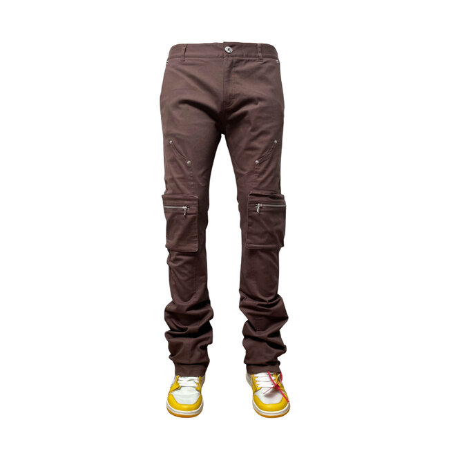 Genuine Genuine Stack Pants Brown GN159-BRO