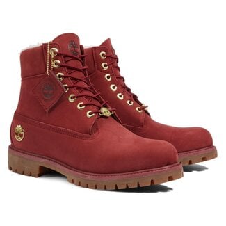 Timberland 6 Inch Premium Dark Red Gold