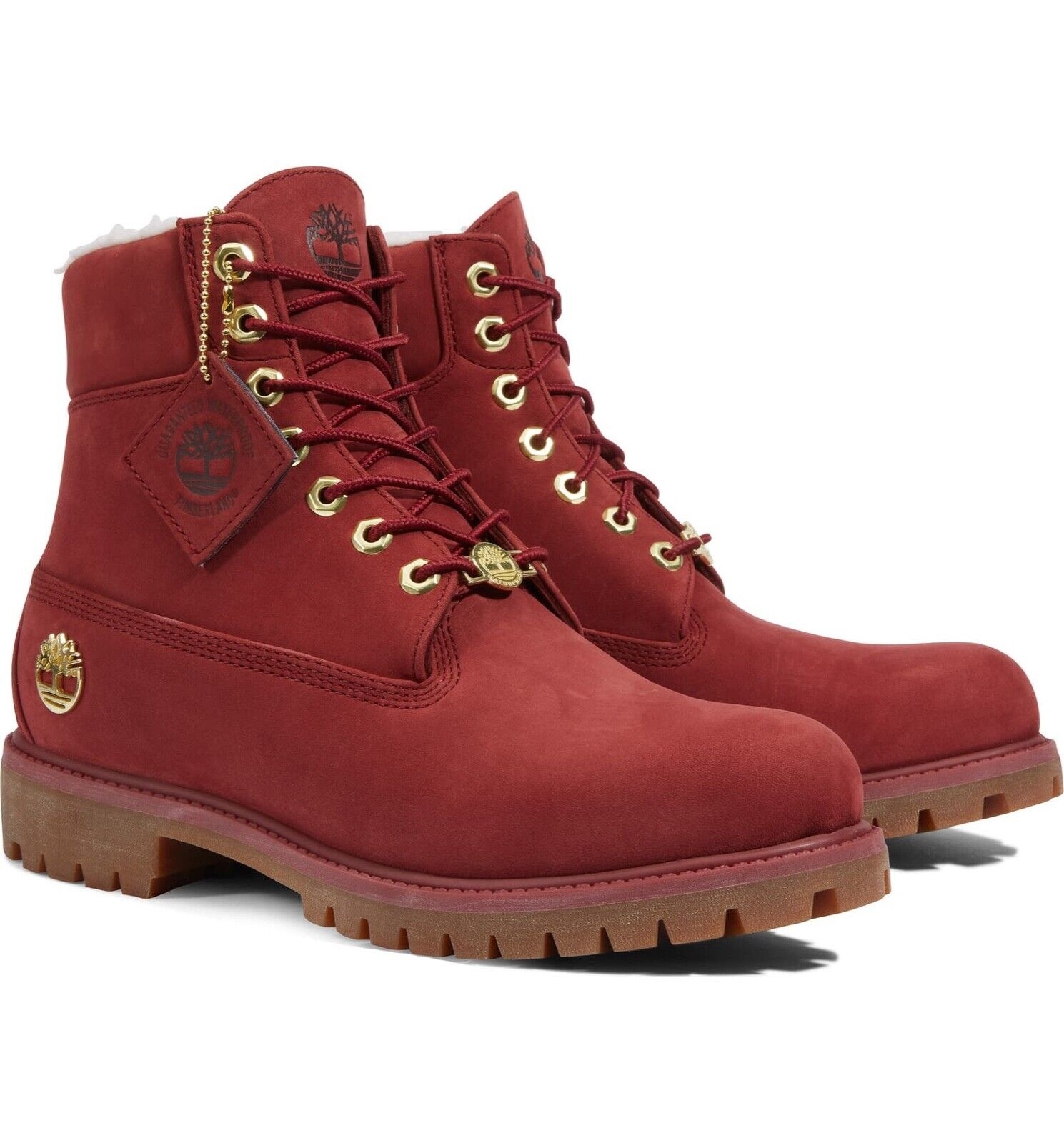 Timberland Inch Premium Dark Red Gold Evoque Mtl