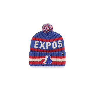 47 Brand '47 Brand Montreal Expos Cuff Pom Knit Hat Blue/Red