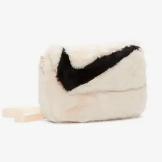 Nike Nike Sportswear Futura 365 Faux Fur Crossbody Bag Guava Ice