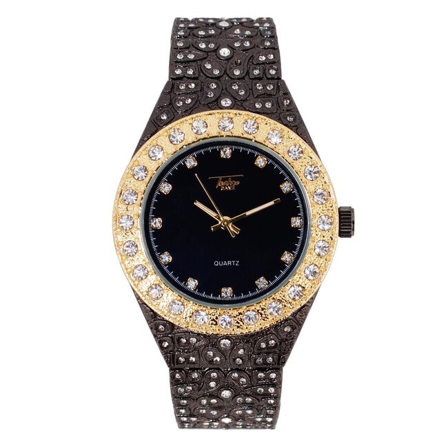 Techno Pave Watch 8717-122-MB Black (8717-MB)
