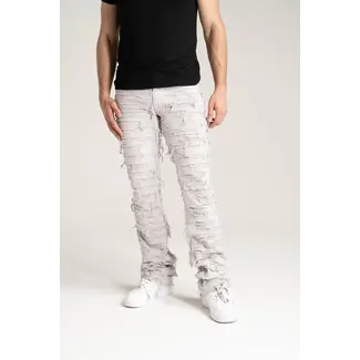 Taker Taker Stacked Jeans Grey (B2086T)