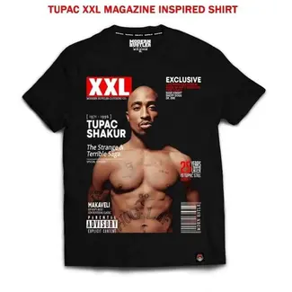 Modern Hustler Modern Hustler Tupac Black/Red T-Shirt