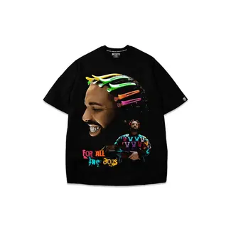 Modern Hustler Modern Hustler Drake Black T-Shirt (HairClip)