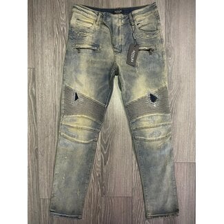 alvajo Alvajo Biker Jeans Rust