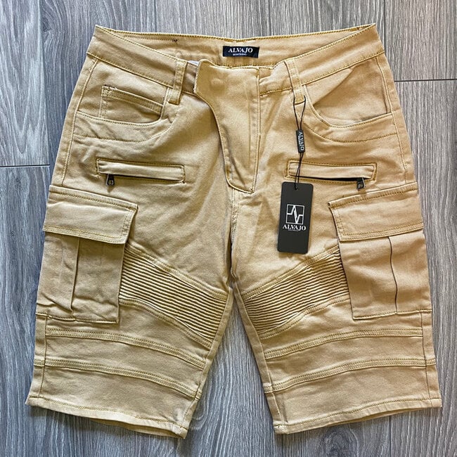 alvajo Alvajo Biker Short Beige