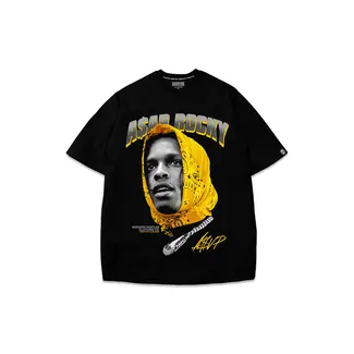 Modern Hustler Modern Hustler Asap Rocky Black/Yellow T-Shirt