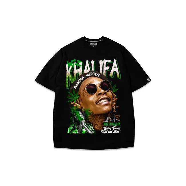 Modern Hustler Modern Hustler Wiz Khalifa Black T-Shirt