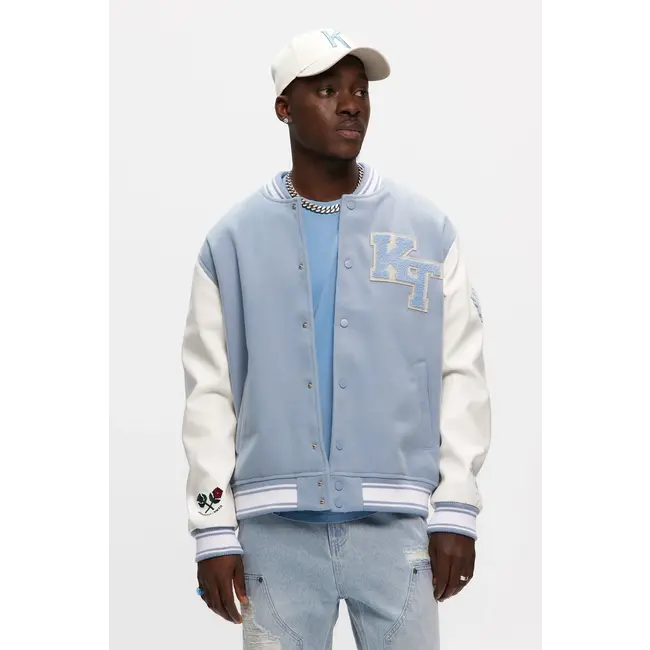 Kuwalla Kuwalla Varsity Jacket 3.0 Baby Blue (KUL-VSJ2890B)