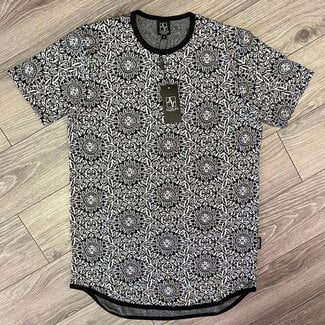 alvajo Alvajo B&W Labyrinth Tee XL