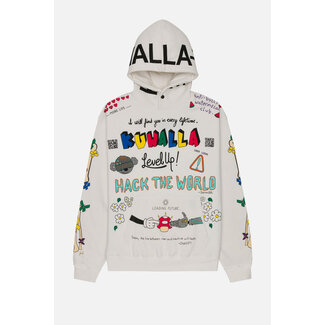 Kuwalla Kuwalla Mash Up Hoodie 3.0 White (KUL-MUH100C)