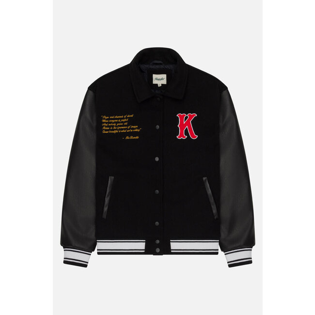Kuwalla Kuwalla Varsity Jacket Black KUL-0324-VSJ813