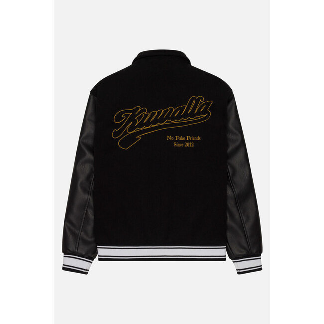 Kuwalla Kuwalla Varsity Jacket Black KUL-0324-VSJ813