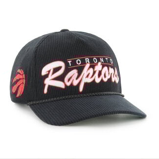47 Brand 47' Brand Toronto Raptors Corduroy Rope Hitch Cap Black/Red