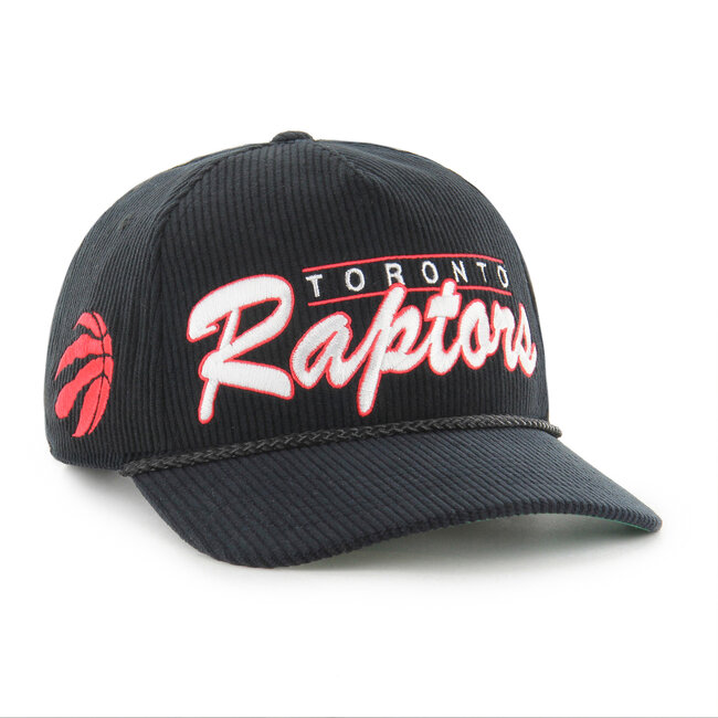 47 Brand 47' Brand Toronto Raptors Corduroy Rope Hitch Cap Black/Red