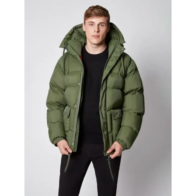 Projek Raw Projek Raw Faux Down Parka Olive/Orange
