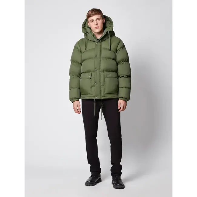 Projek Raw Projek Raw Faux Down Parka Olive/Orange