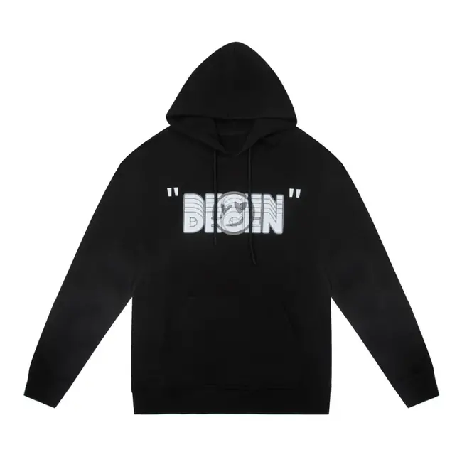 Degen Degen Drinkenomics Black Hoodie